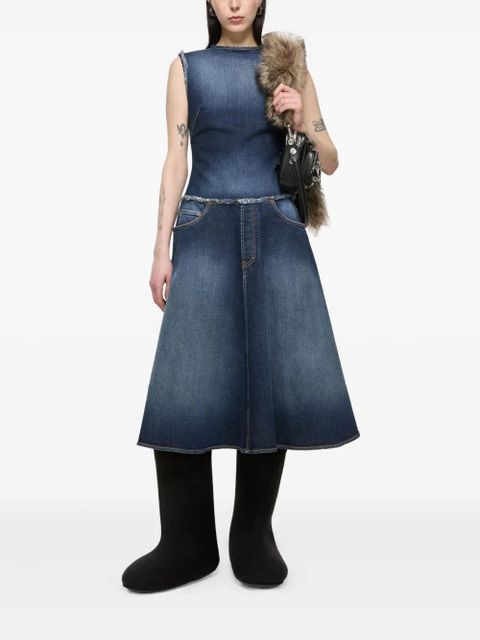 Acne Studios logo-detail felt boots - Black - zdjęcie produktu nr 2