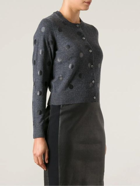 Golden Goose polka dot cardigan - Grey - zdjęcie produktu nr 2