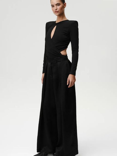 Undress Code body Thong damska kolor czarny gładka 1008