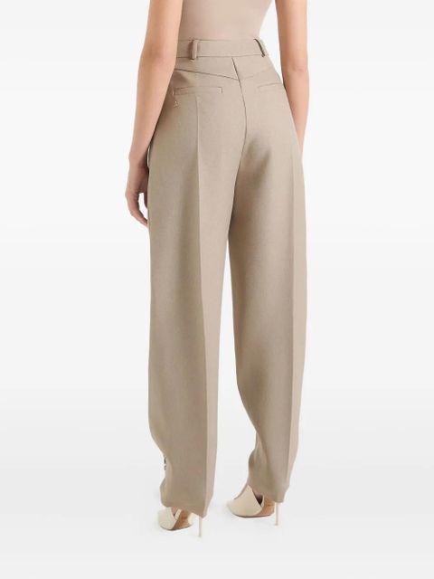 Manière De Voir Sophie Twist Leg tailored trousers - Brown