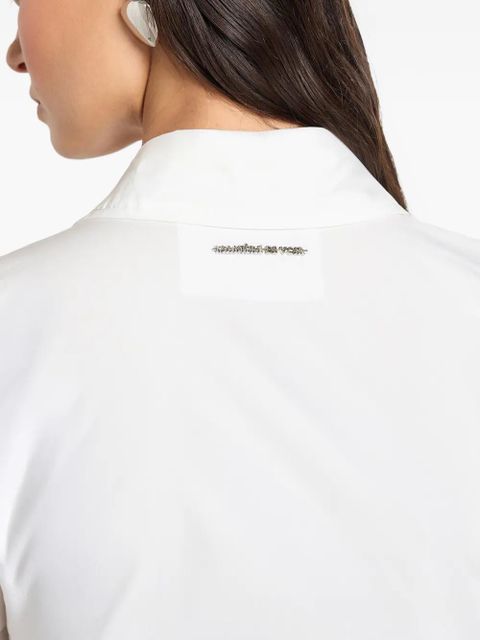 Manière De Voir Sonia sculpted angular shirt - White