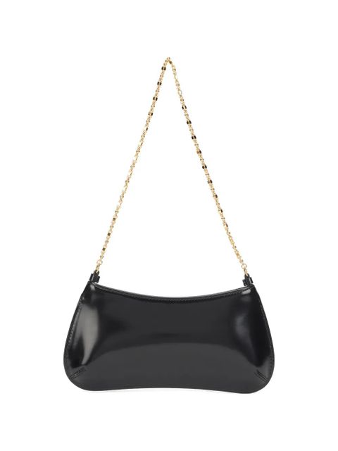 Jacquemus Bisou logo-detail shoulder bag - Black
