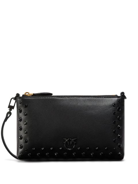 PINKO mini leather wallet - Black - zdjęcie produktu nr 1