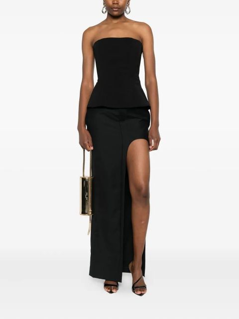 Jean Paul Gaultier strapless corset top - Black - zdjęcie produktu nr 2