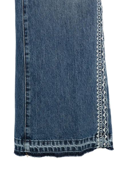 Ba&Sh Vivy embroidered jeans - Blue