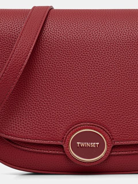 Twinset torebka kolor czerwony 252TB7294