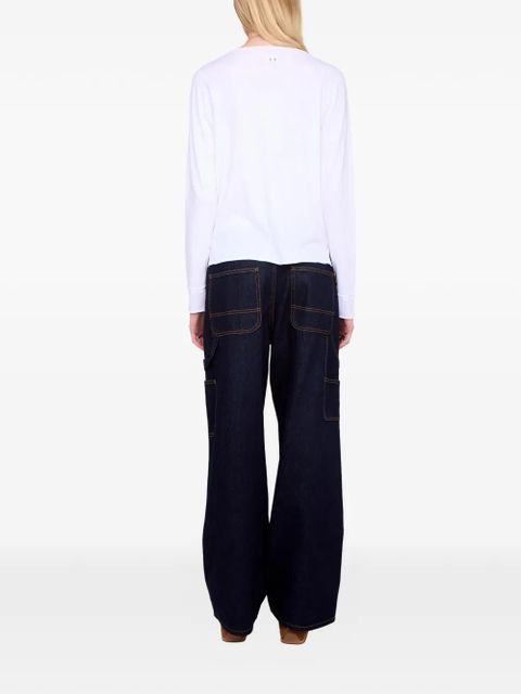 Zadig&Voltaire Tuni Henley T-shirt - White