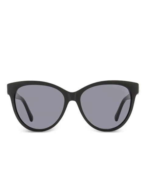 Moncler Eyewear emblem tea cup sunglasses - Black - zdjęcie produktu nr 1