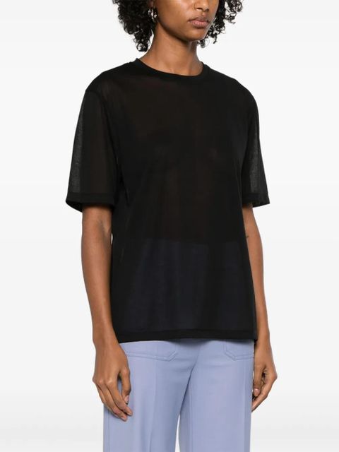 Victoria Beckham mélange tank top - Black - zdjęcie produktu nr 2