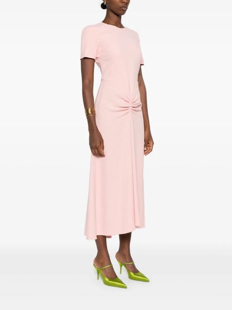 Victoria Beckham short sleeve dress - Pink