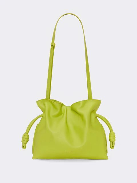 LOEWE Flamenco drawstring clutch bag - Green