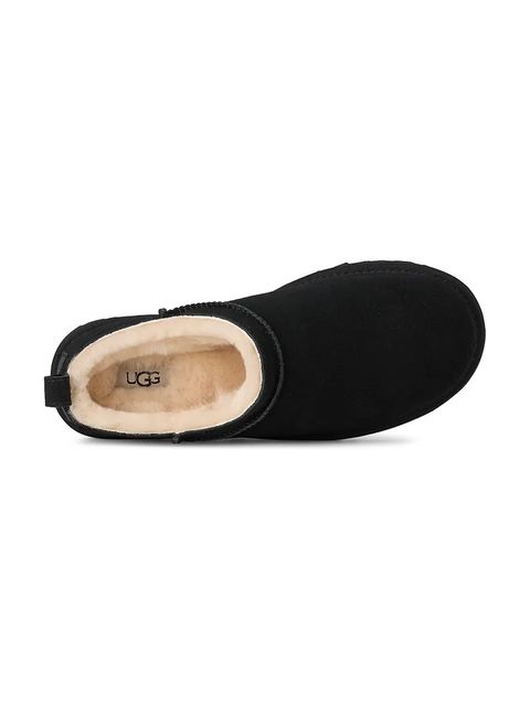 UGG kapcie zamszowe Classic Micro kolor czarny 1173891.BLK