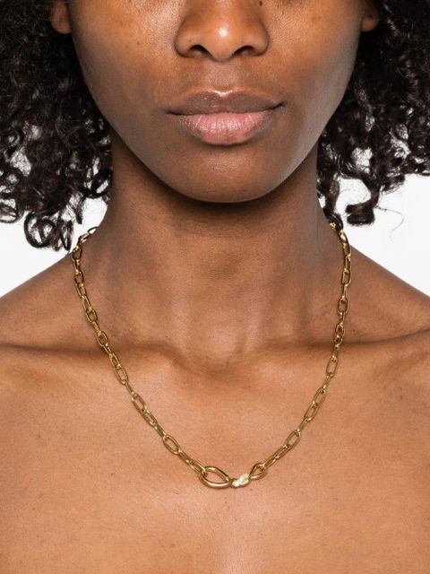 Missoma molten snow paperclip chain necklace - Gold - zdjęcie produktu nr 2