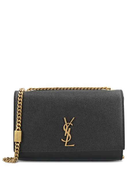 Saint Laurent NEW KATE small in grain de poudre leather - Black - zdjęcie produktu nr 1