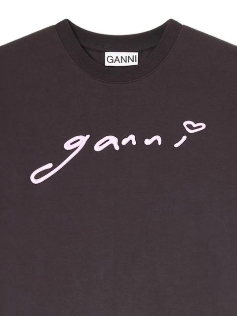 GANNI signature T-shirt - Grey - zdjęcie produktu nr 2