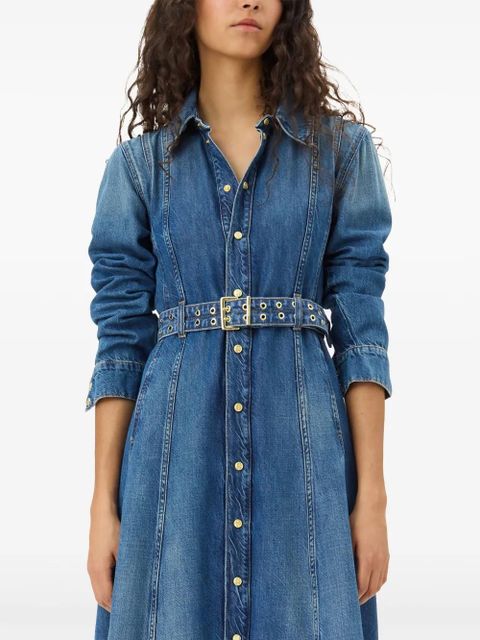 GANNI denim maxi dress - Blue - zdjęcie produktu nr 2