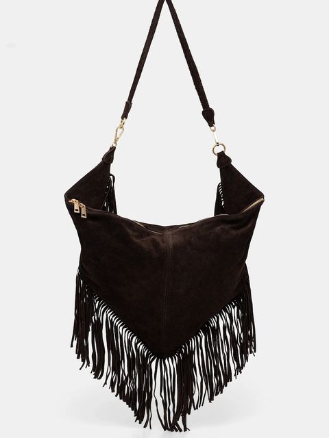 Answear.LAB torebka zamszowa - zdjęcie produktu nr 1