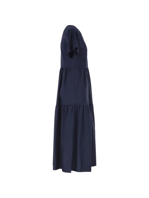 Weekend Max Mara V-neck tiered dress - Blue
