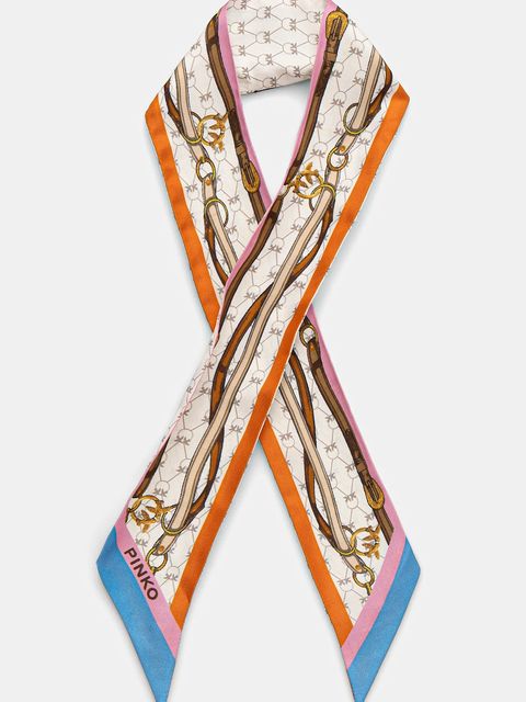 Pinko apaszka z dodatkiem jedwabiu - zdjęcie produktu nr 1