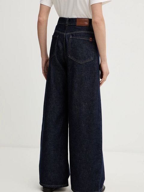 Weekend Max Mara jeansy TABELLA damskie kolor niebieski 2615181031600