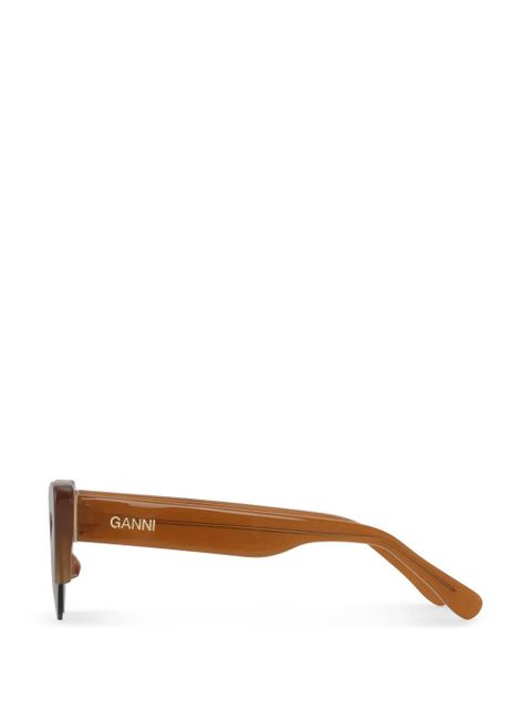 GANNI cat-eye sunglasses - Brown - zdjęcie produktu nr 2