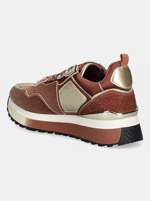 Liu Jo sneakersy LIU JO MAXI WONDER 01 damskie kolor brązowy BF5009TX001S3917