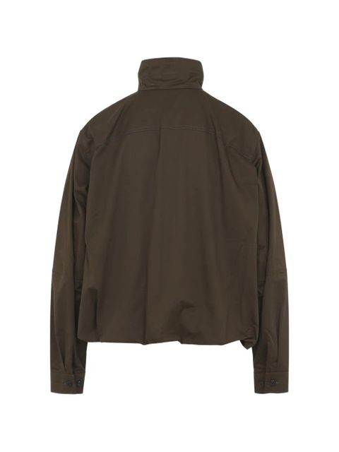 LEMAIRE button pleated jacket - Brown - zdjęcie produktu nr 2