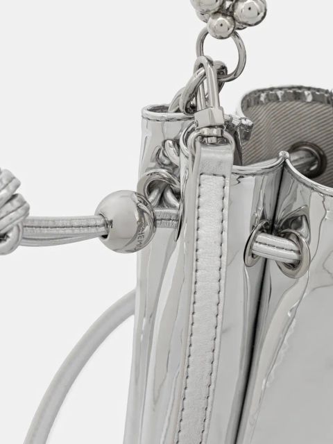 Themoire torebka kolor srebrny TMSR25DFO18