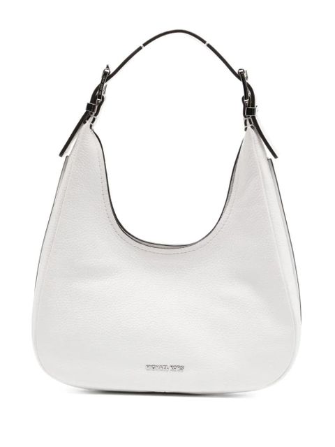 Michael Kors small Nolita pebbled hobo shoulder bag - White - zdjęcie produktu nr 1