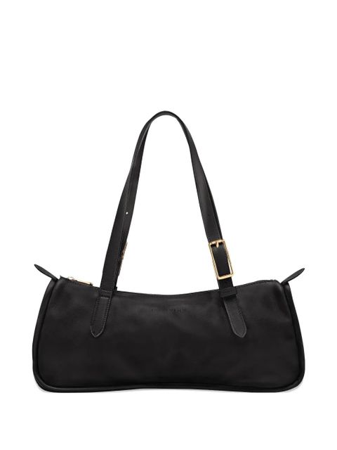Longchamp L Looong buckle-strap shoulder bag - Black - zdjęcie produktu nr 1