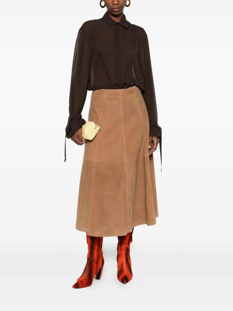 The Frankie Shop wide-sleeve Shirt - Brown - zdjęcie produktu nr 2