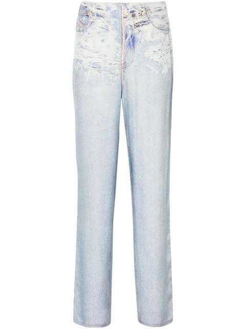 Diesel P-Sarky straight-leg trousers - Blue - zdjęcie produktu nr 1