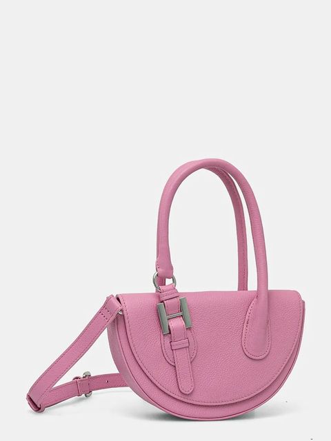 Silvian Heach torebka skórzana SPAGNOLI kolor różowy RCP25020BO - zdjęcie produktu nr 1