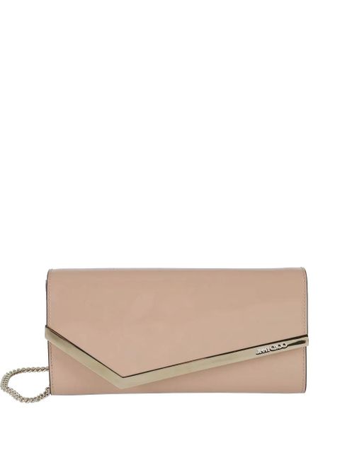 Jimmy Choo Emmie chain-strap clutch bag - Neutrals - zdjęcie produktu nr 1