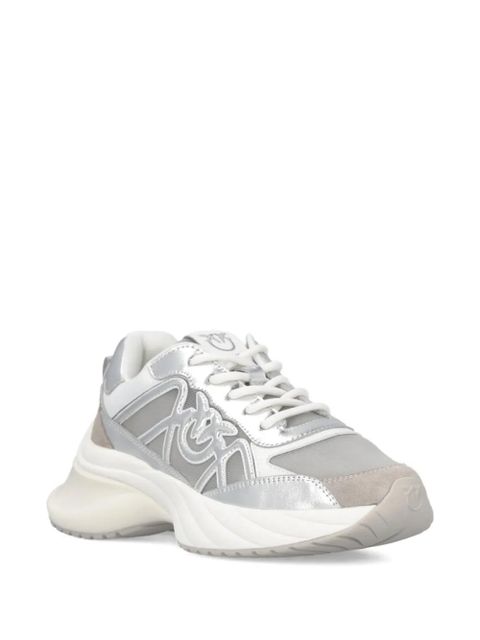 PINKO logo-detail sneakers - Silver - zdjęcie produktu nr 2