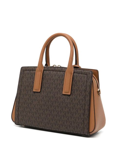 Michael Kors small Laila tote bag - Brown