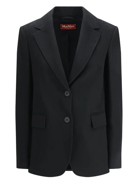 Max Mara button wool suit jacket - Black - zdjęcie produktu nr 1