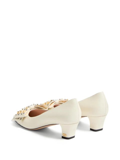 Valentino Garavani 45mm Bowow pumps - White - zdjęcie produktu nr 2
