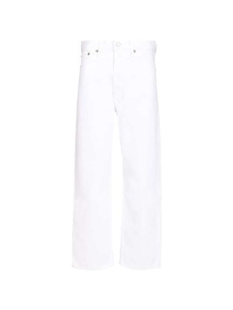 AGOLDE mid-rise straight-leg denim jeans - White - zdjęcie produktu nr 1