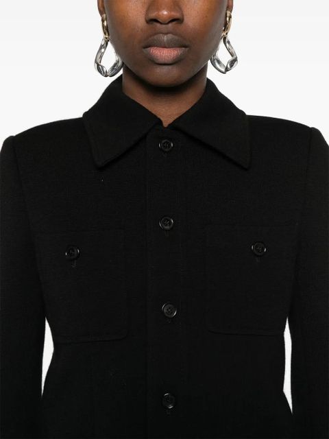 Saint Laurent cropped jacket - Black