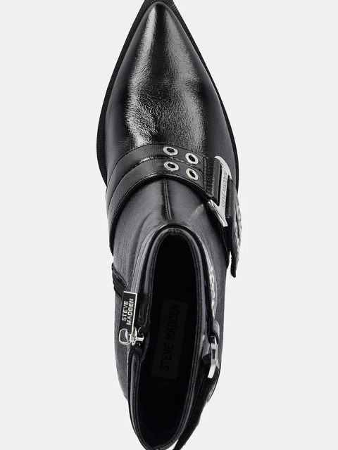 Steve Madden botki Splurge damskie kolor czarny na słupku 11004772