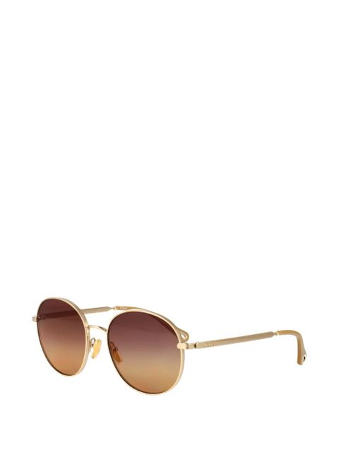 Chloé Eyewear round-frame sunglasses - Gold - zdjęcie produktu nr 2