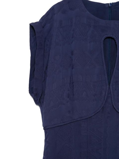 Ba&Sh Inaia asymmetric midi dress - Blue - zdjęcie produktu nr 2