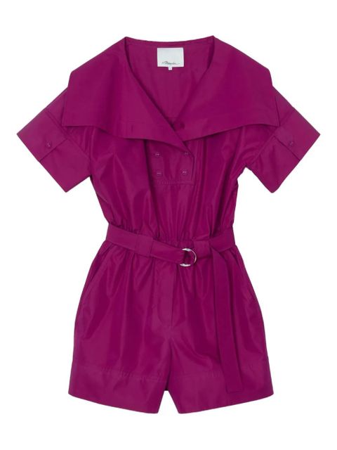3.1 Phillip Lim wide-collar belted jumpsuit - Pink - zdjęcie produktu nr 1