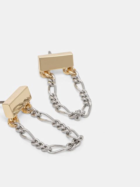 DKNY kolczyki damskie metalowe - zdjęcie produktu nr 1