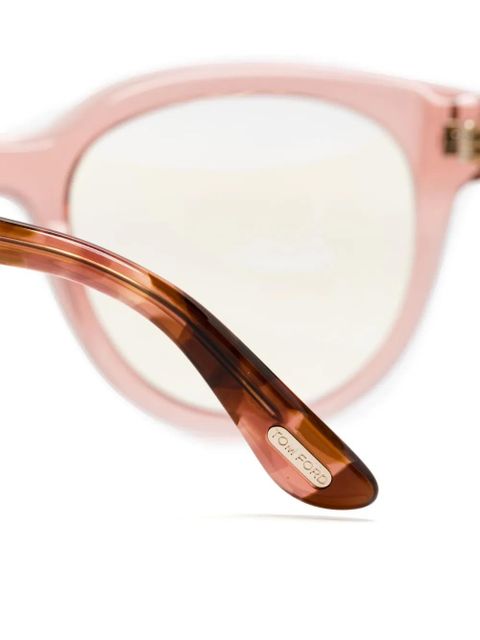 TOM FORD Eyewear butterfly-frame glasses - Pink - zdjęcie produktu nr 2
