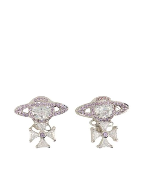 Vivienne Westwood Mila Orb earrings - Silver - zdjęcie produktu nr 1