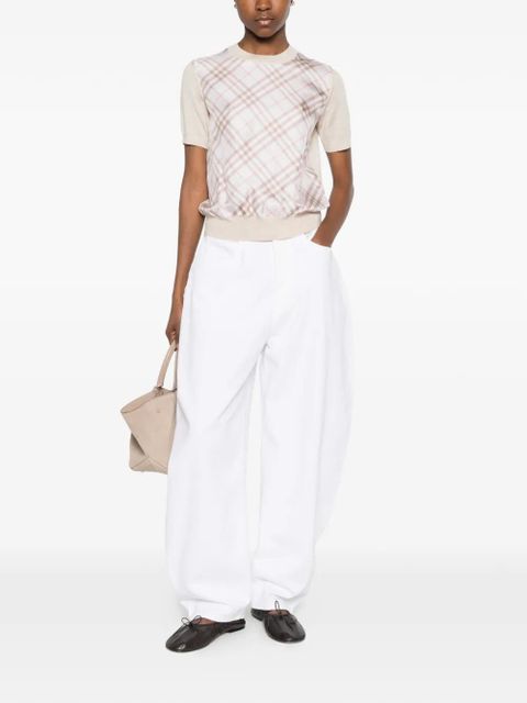 Burberry check T-shirt - Pink - zdjęcie produktu nr 2