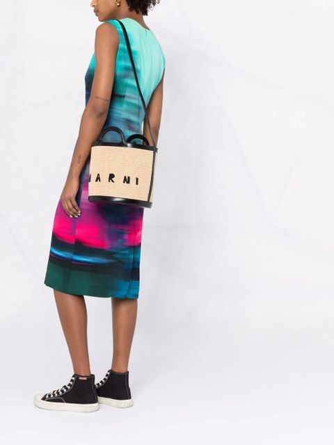 Marni small Tropicalia bucket bag - Neutrals