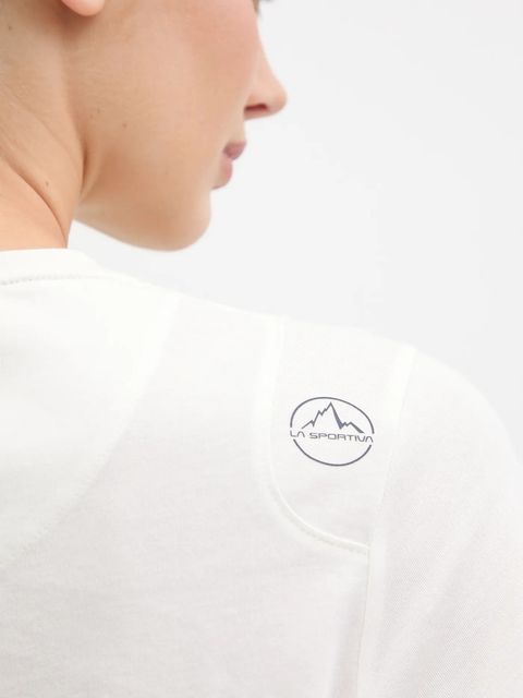 LA Sportiva t-shirt bawełniany Peaks damski kolor beżowy ZACT082